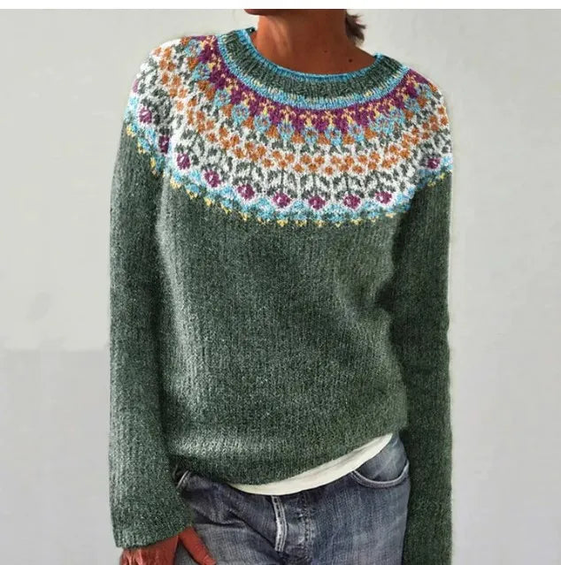 Olivia | Retro Autumn Sweater