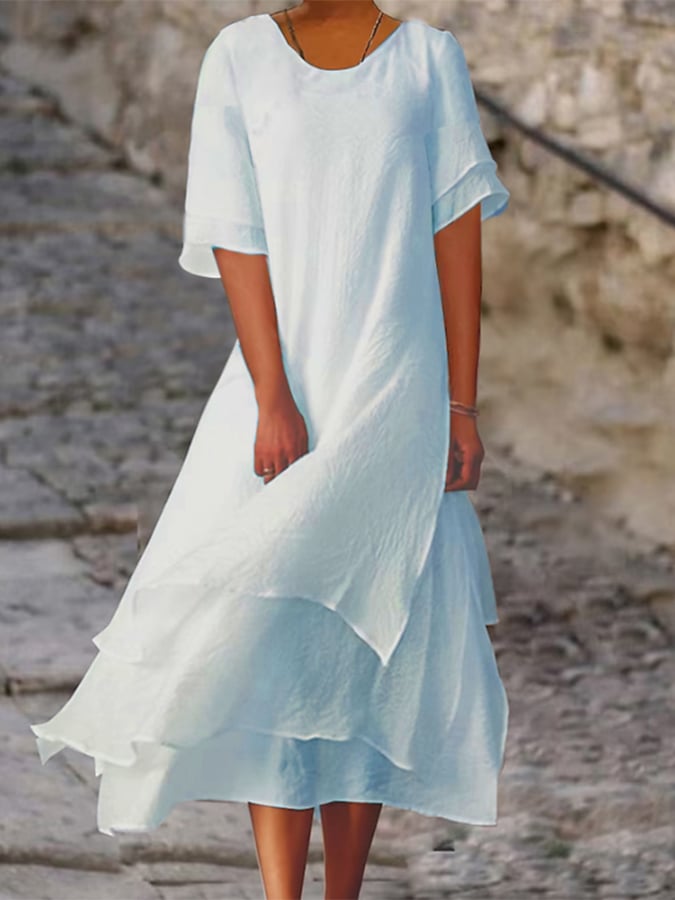 Hermine - Elegant Layered Dress