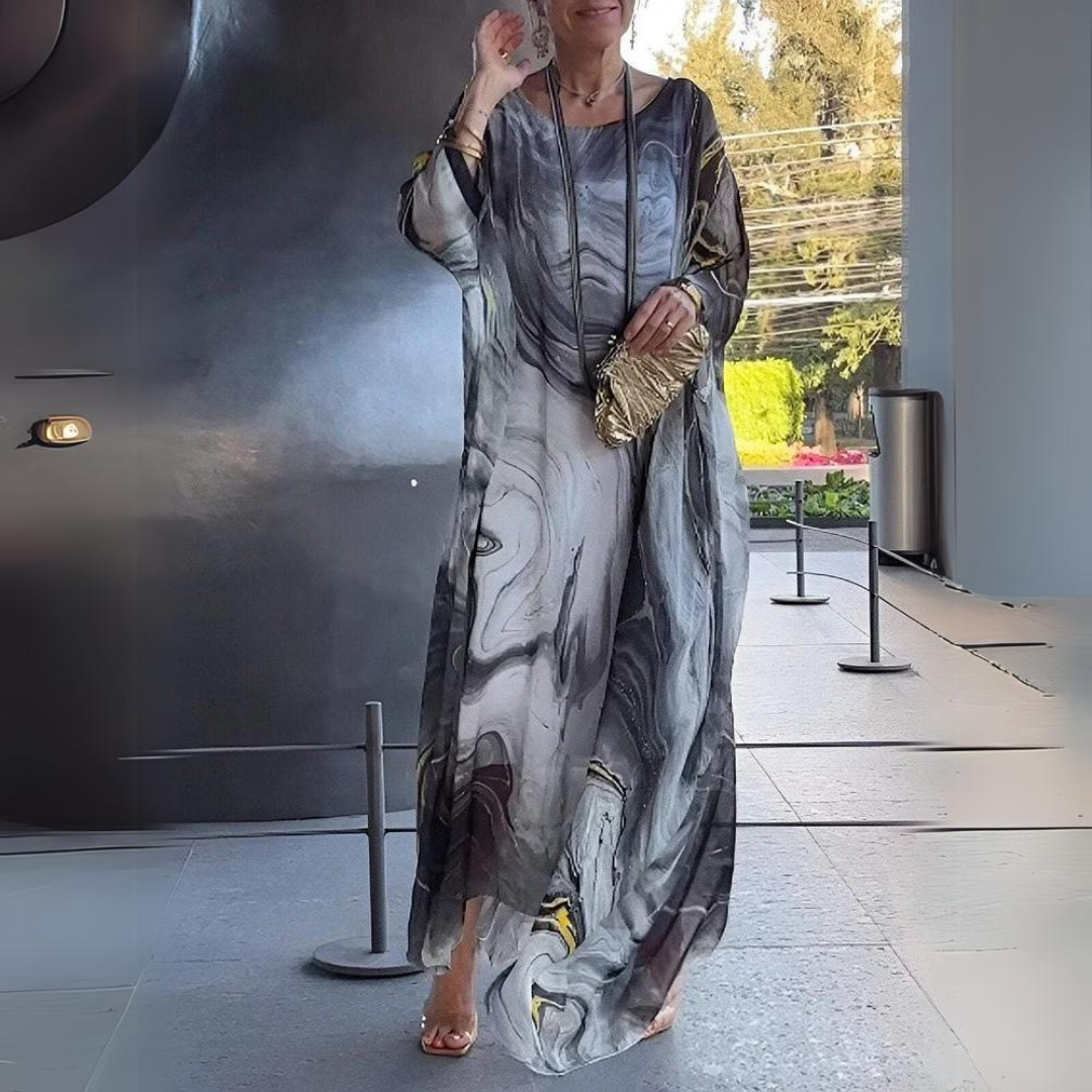 Paetyn - Charming Silk Chiffon Dress