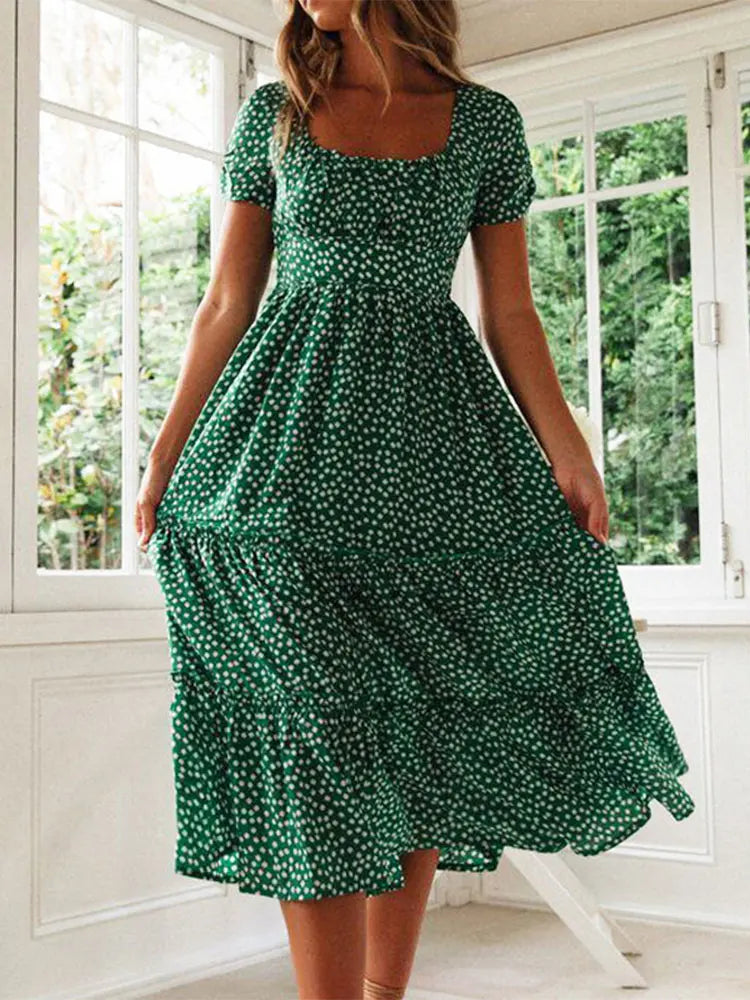 Flora - Midi dress
