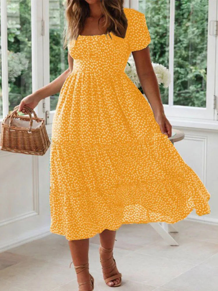 Flora - Midi dress