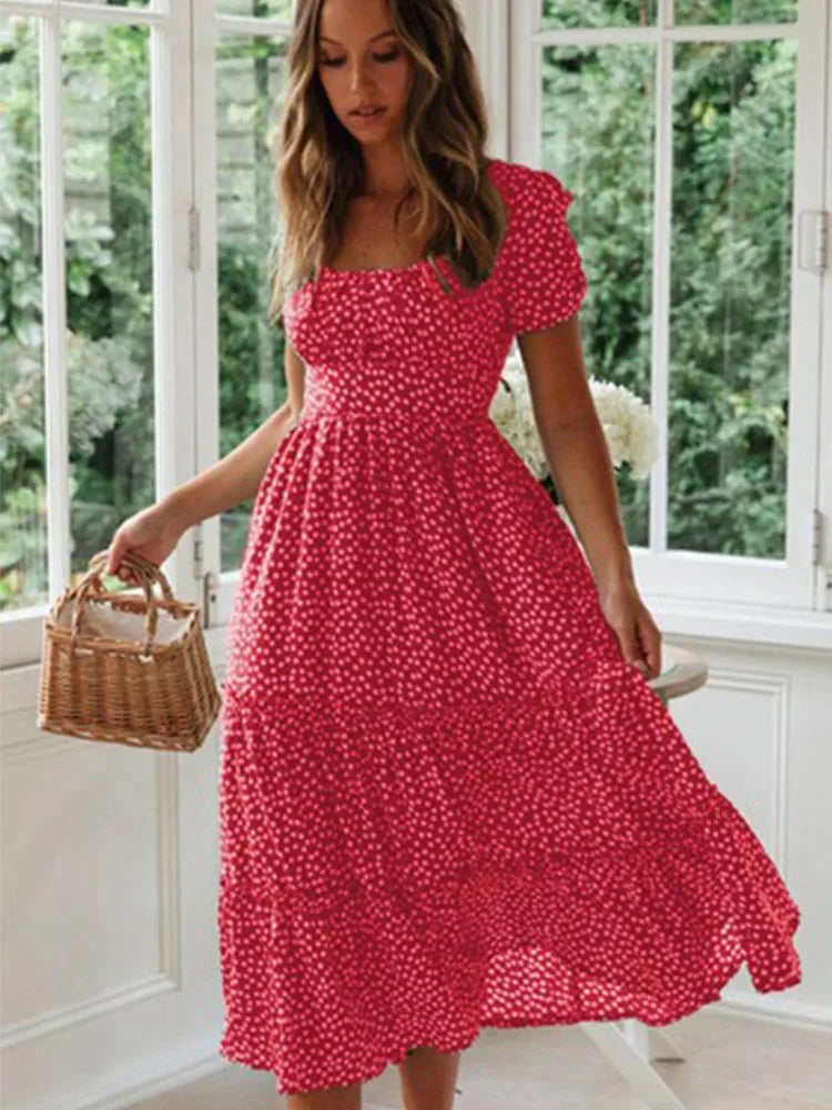 Flora - Midi dress