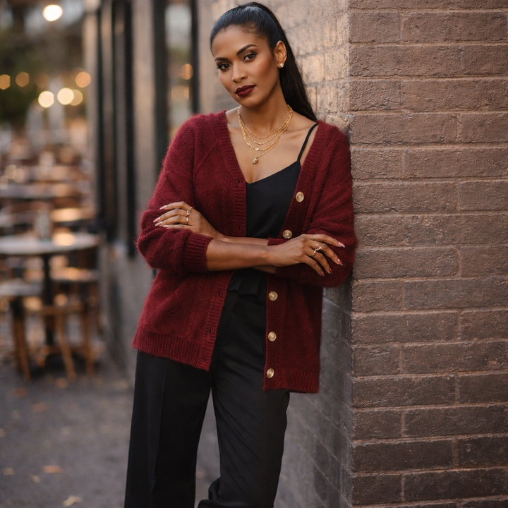 Hensley™ Knitted Cardigan