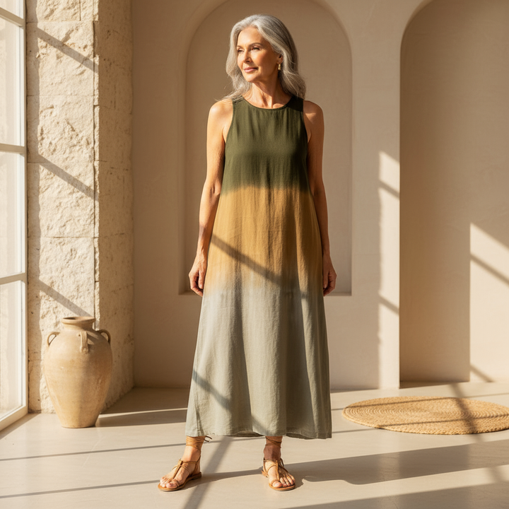 Heather - Casual Gradient Dress